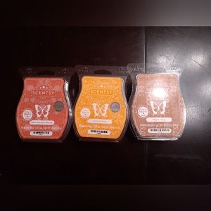 Scentsy Wax Bars Hug in a Mug, Gimme Candy, Warm Pumpkin Drizzle